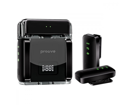 Бездротовий петличний мікрофон Proove Live black 2003000152661 6901112932743