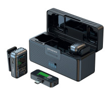 Бездротовий петличний мікрофон Proove Ripple black 2003000274837 6901116783143