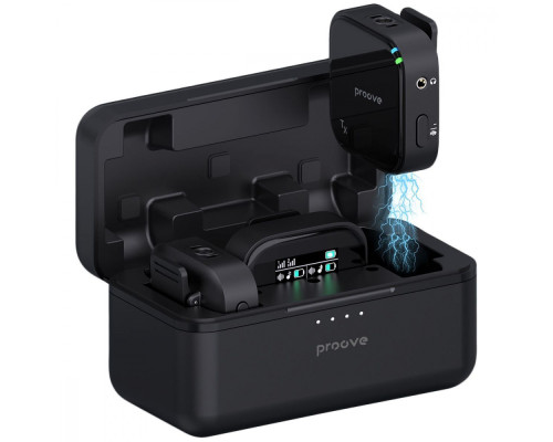 Бездротовий петличний мікрофон Proove Studio black 2003000244236 6901112589817