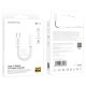 Адаптер BOROFONE BV15 Type-C digital 3.5 audio converter Silver (BV15S)