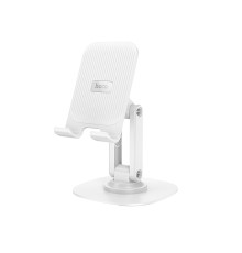 Тримач для мобільного HD6 Winner dual-axis rotating desktop stand White (6942007602389)