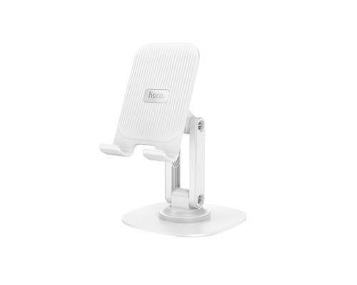 Тримач для мобільного HD6 Winner dual-axis rotating desktop stand White (6942007602389)
