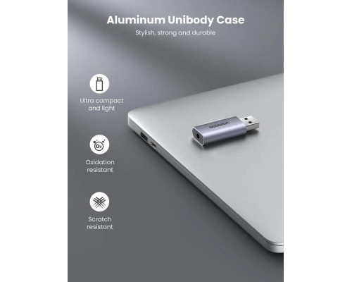 Адаптер (Звукова карта) UGREEN CM383 USB External Stereo Sound Adapter (UGR-80864) (UGR-80864)