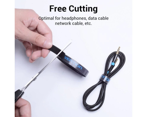 Органайзер для кабелів Vention Cable Tie 5M Black (KAABJ) (KAABJ)