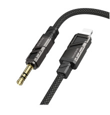 Перехідник BOROFONE BL22 Dignity digital audio conversion cable iP Black (6941991117749)