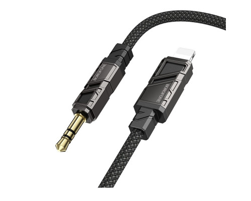 Перехідник BOROFONE BL22 Dignity digital audio conversion cable iP Black (6941991117749)