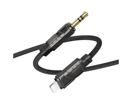 Перехідник BOROFONE BL22 Dignity digital audio conversion cable iP Black (6941991117749)
