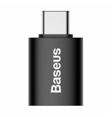 Адаптер Baseus Ingenuity Series Mini OTG Adaptor Type-C to USB-A 3.1 Black (ZJJQ000001)