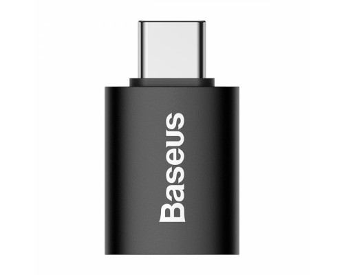 Адаптер Baseus Ingenuity Series Mini OTG Adaptor Type-C to USB-A 3.1 Black (ZJJQ000001)