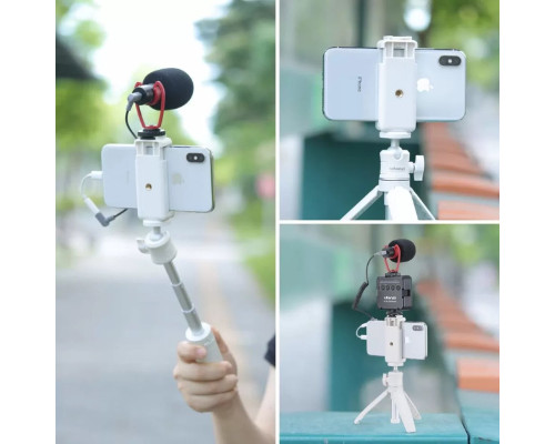 Тримач для телефону Ulanzi Vijim Straight Type Cold Shoe Phone Mount Holder (UV-2152 ST-07) (UV-2152)