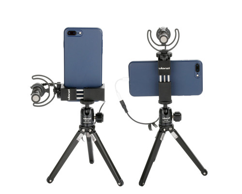 Тримач для телефону Ulanzi Vijim Iron Man II Phone Tripod Mount black (UV-0849 ST-02S) (UV-0849)