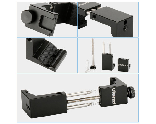 Тримач для телефону Ulanzi Vijim Iron Man II Phone Tripod Mount black (UV-0849 ST-02S) (UV-0849)