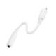 Перехідник BOROFONE BV22 Lemon digital audio conversion cable iP to 3.5 White (6941991116988)