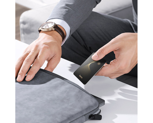 Трекер HOCO E92 Saviour smart positioning anti-lost device Black (6942007640107)