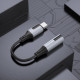 Адаптер BOROFONE BV19 Creator digital audio converter Type-C to 3.5mm Black (6941991108372)