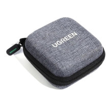 Чохол для навушників UGREEN LP128 Earphone Carrying Case Bag (Fabric) (Gray)(UGR-70577) (UGR-70577)