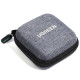 Чохол для навушників UGREEN LP128 Earphone Carrying Case Bag (Fabric) (Gray)(UGR-70577) (UGR-70577)