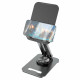 Тримач для мобільного HOCO PH48 Fun dual axis 360 rotating tablet desktop holder Black (6931474770752)