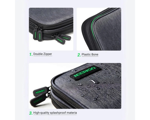 Органайзер UGREEN LP139 Storage Bag (Gray)(UGR-50147) (UGR-50147)