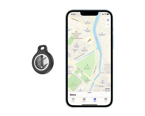 Трекер HOCO E91 Tiger intelligent positioning anti-lost device White (6942007618915)