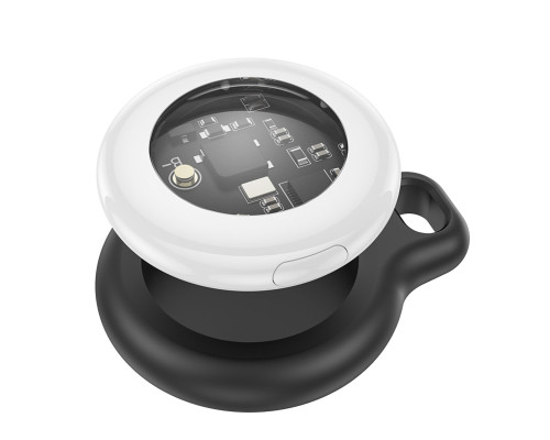 Трекер HOCO E91 Tiger intelligent positioning anti-lost device White (6942007618915)