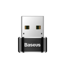 Адаптер Baseus USB Male To Type-C Female Adapter Converter Black (CAAOTG-01)