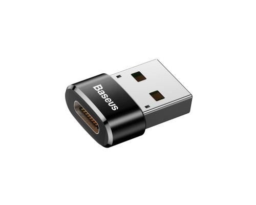 Адаптер Baseus USB Male To Type-C Female Adapter Converter Black (CAAOTG-01)