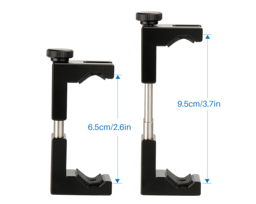 Тримач для телефону Ulanzi Vijim Iron Man II Phone Tripod Mount Black (UV-0505 ST-02) (UV-0505)