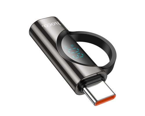 Адаптер HOCO UA32A C male to iP female display adapter Black (6942007633420)