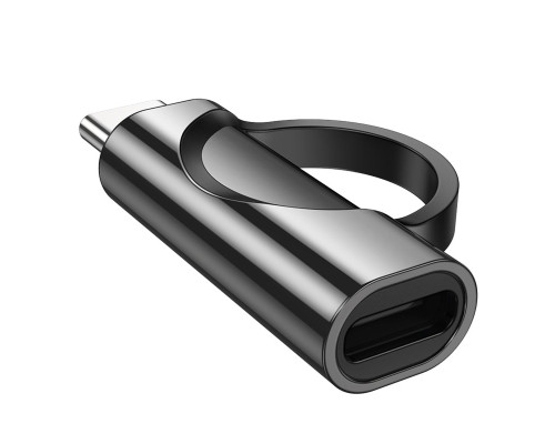 Адаптер HOCO UA32A C male to iP female display adapter Black (6942007633420)