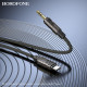 Перехідник BOROFONE BL22 Dignity digital audio conversion cable Type-C Black (6941991117763)