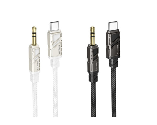 Перехідник BOROFONE BL22 Dignity digital audio conversion cable Type-C Black (6941991117763)
