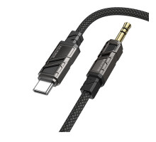 Перехідник BOROFONE BL22 Dignity digital audio conversion cable Type-C Black (6941991117763)