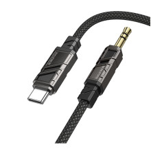 Перехідник BOROFONE BL22 Dignity digital audio conversion cable Type-C Black (6941991117763)