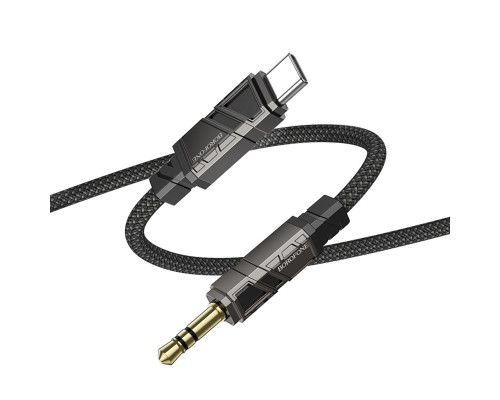 Перехідник BOROFONE BL22 Dignity digital audio conversion cable Type-C Black (6941991117763)