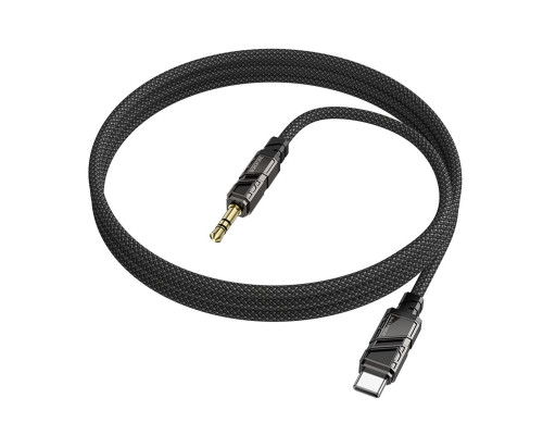 Перехідник BOROFONE BL22 Dignity digital audio conversion cable Type-C Black (6941991117763)