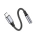 Перехідник BOROFONE BV16 Type-C to 3.5mm digital audio converter Metal Gray (BV16)