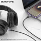 Перехідник BOROFONE BL24 Graceful digital audio conversion cable iP Metal Grey (6941991118975)