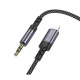 Перехідник BOROFONE BL24 Graceful digital audio conversion cable iP Metal Grey (6941991118975)