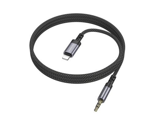 Перехідник BOROFONE BL24 Graceful digital audio conversion cable iP Metal Grey (6941991118975)