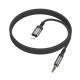 Перехідник BOROFONE BL24 Graceful digital audio conversion cable iP Metal Grey (6941991118975)