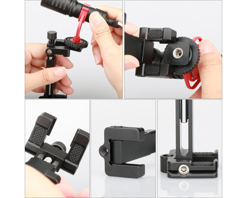 Тримач для телефону Ulanzi Vijim Pocket Arca Swiss Phone Tripod Mount Black (UV-0595 ST-03) (UV-0595)