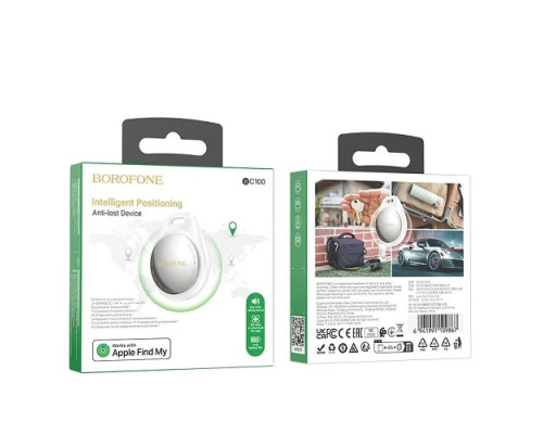 Трекер BOROFONE BC100 Ingenioso intelligent positioning anti-lost device White (6941991109867)