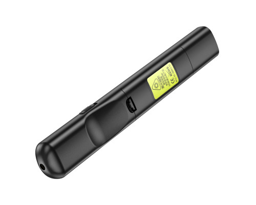 Лазерна указка HOCO GM200 Smart PPT page turning pen Black (6942007616768)