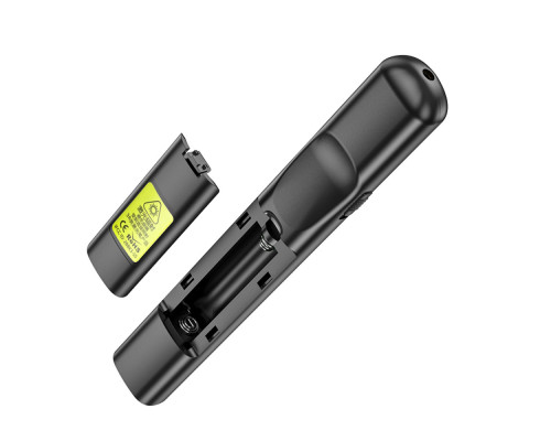 Лазерна указка HOCO GM200 Smart PPT page turning pen Black (6942007616768)