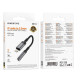 Перехідник BOROFONE BV24 Graceful digital audio converter cable iP to 3.5mm Metal Grey (6941991120398)