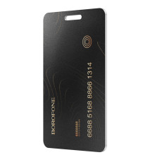 Трекер BOROFONE BC102 Search card type intelligent positioning anti-lost device Black (6941991118920)