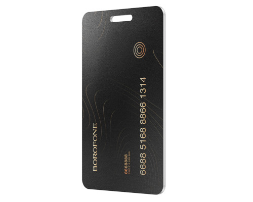 Трекер BOROFONE BC102 Search card type intelligent positioning anti-lost device Black (6941991118920)