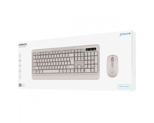 Бездротовий комплект Proove Harmless beige 2003000159967 6901119144354