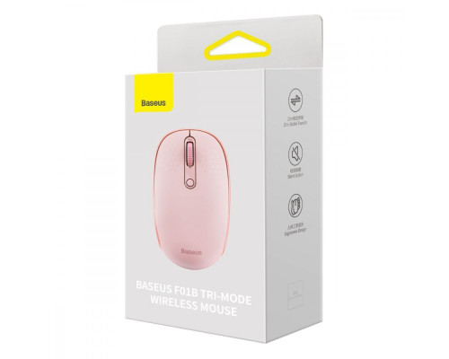 Бездротова Комп'ютерна Миша Baseus F01B Tri-Mode white 2003000160031
